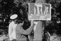 池小宁 Chi Xiaoning, 第一届星星美展 The first Stars Art Exhibition , 1979