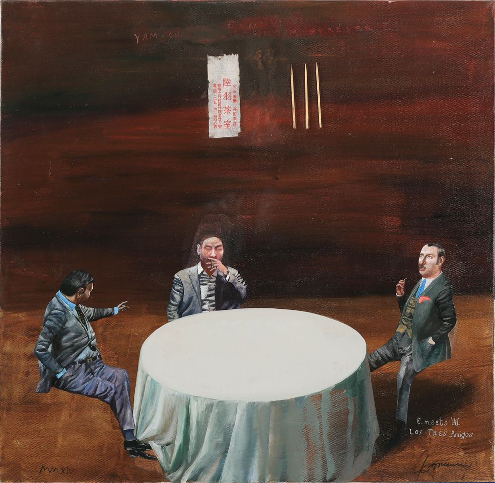 Konstantin Bessmertny, E. meets W. Los Tres Amigos, 2014