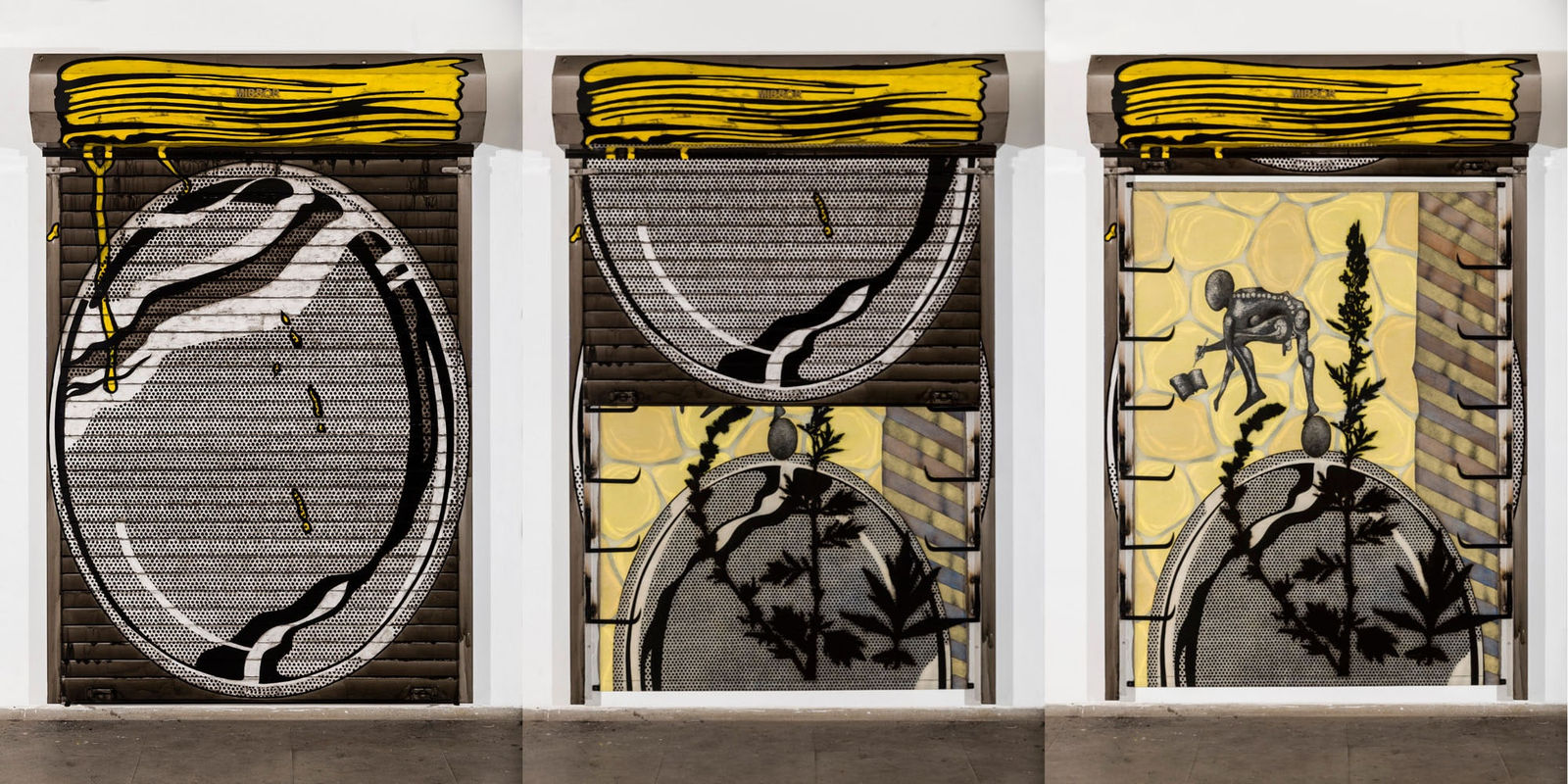 Atul Dodiya, Mirror, 2013