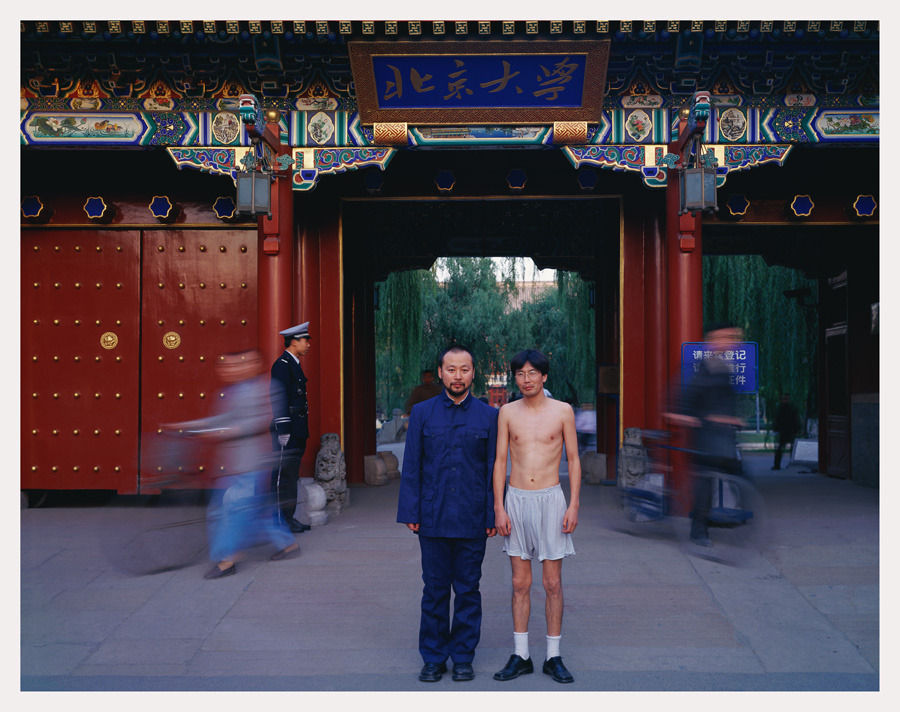 Cang Xin, Identity Exchange Series, University Professor, 2000