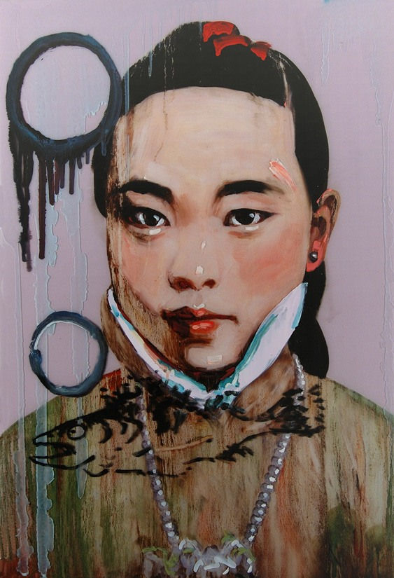 Hung Liu, Four Seasons - Spring, 2010