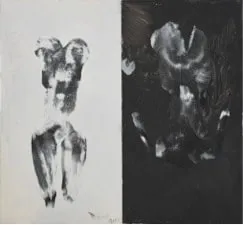 Huang Rui, Black and White Cats No.2, 2015