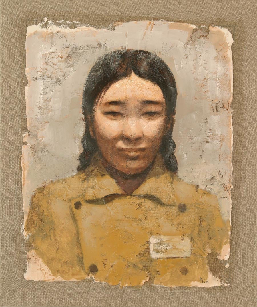 Yin Xin, Communist Portrait 35, 2004