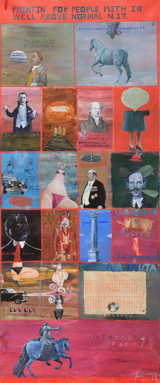 Konstantin Bessmertny, Painting For People With IQ Well Above Normal No. 17, 2014