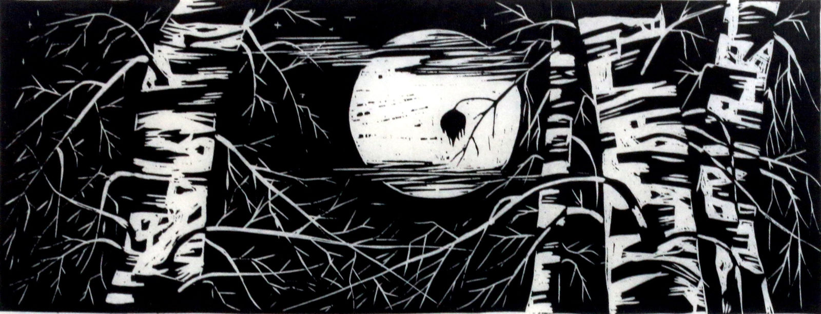 Ma Desheng, Moonshine in Forest, 1980