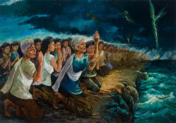 VANN Nath, Pray For Peace, 2008