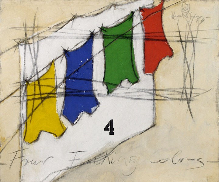 Marqués de Jadraque, Clothesline - Four Fucking Colors, 1993