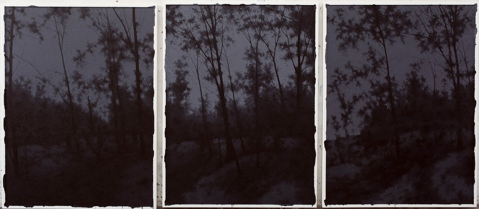 Pan Jian, Disappearing into the Night, 2011