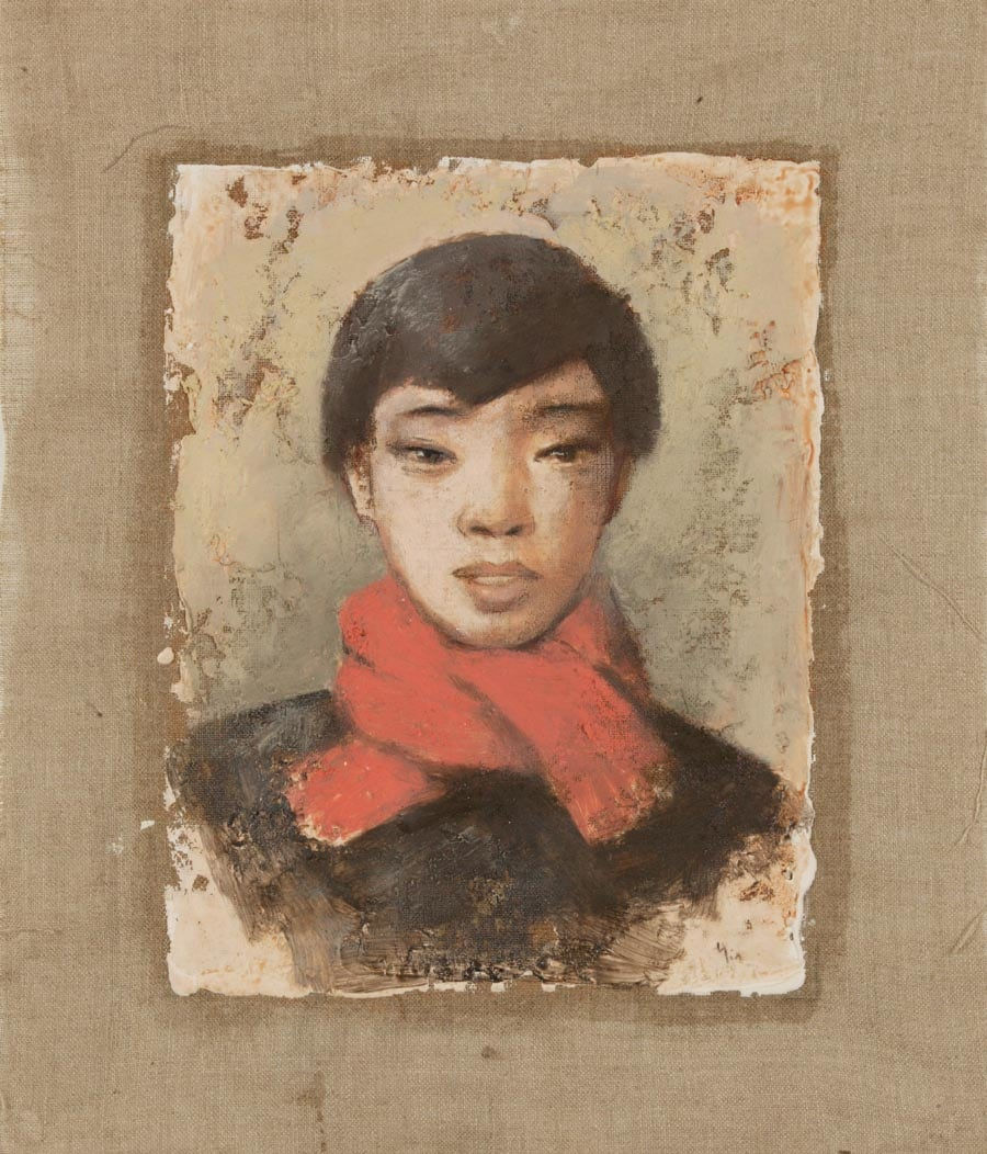 Yin Xin, Communist Portrait-2, 1996