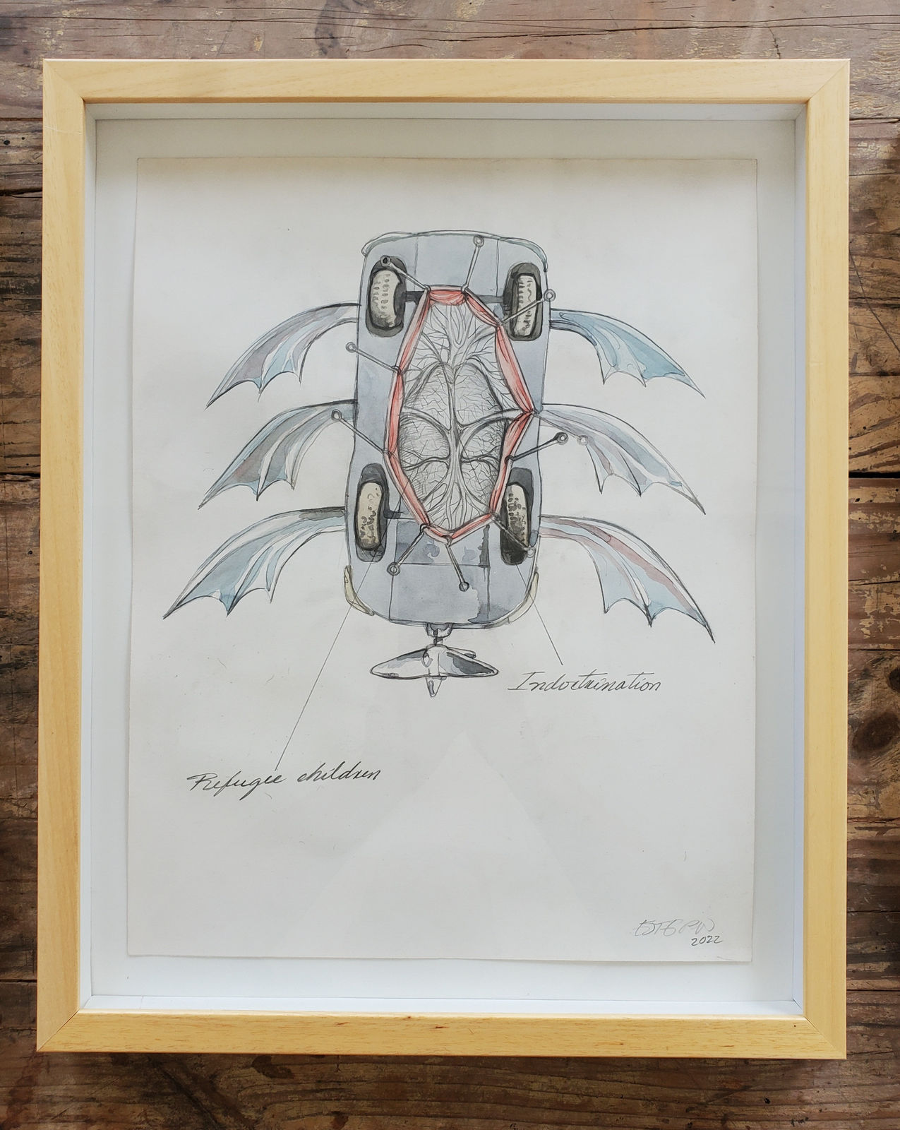 Esterio Segura Mora, Émigrant VIII, 2022