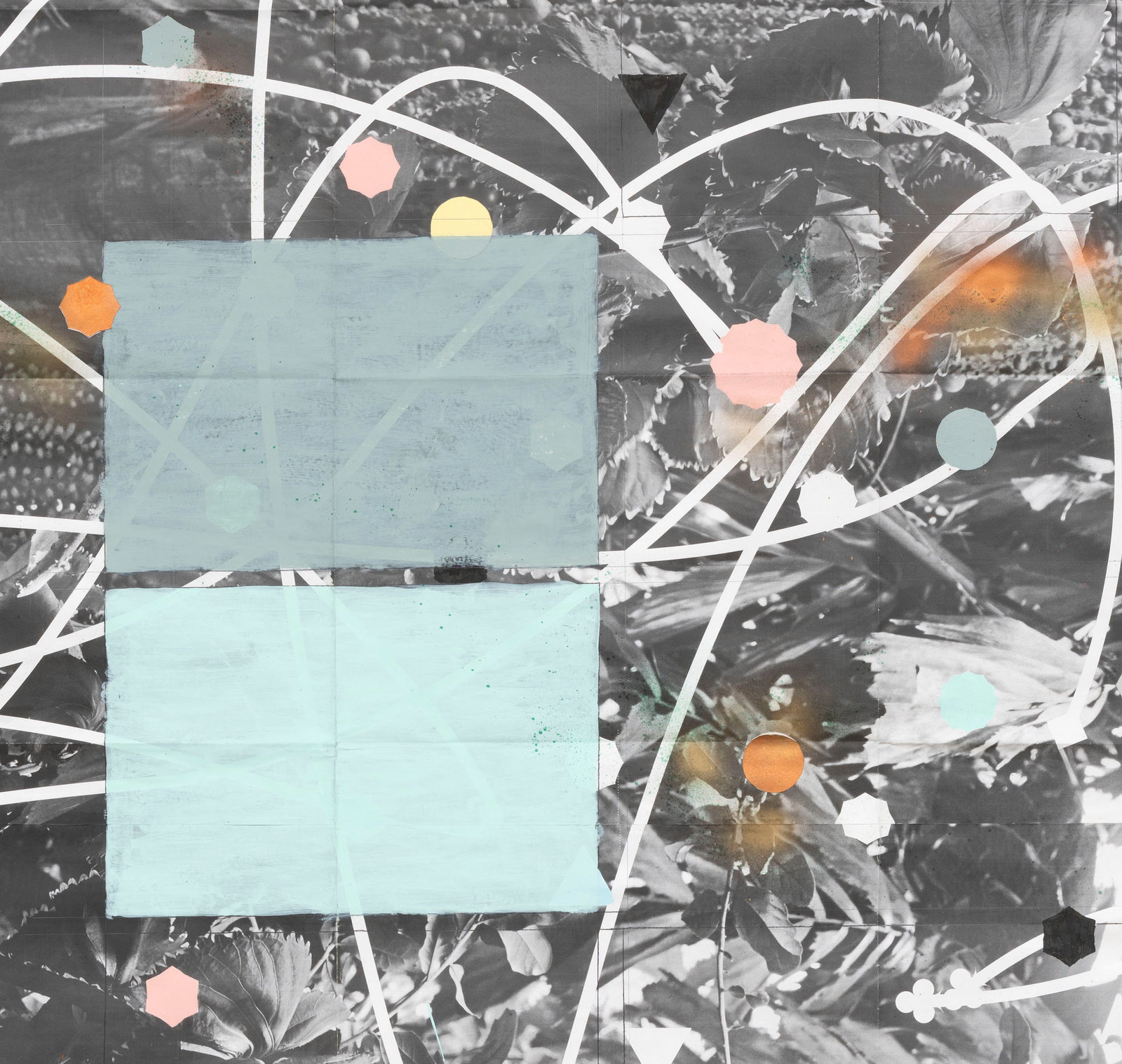 Adler Guerrier, Untitled (Place marked with an impulse, found to be held within the fold) i, 2017