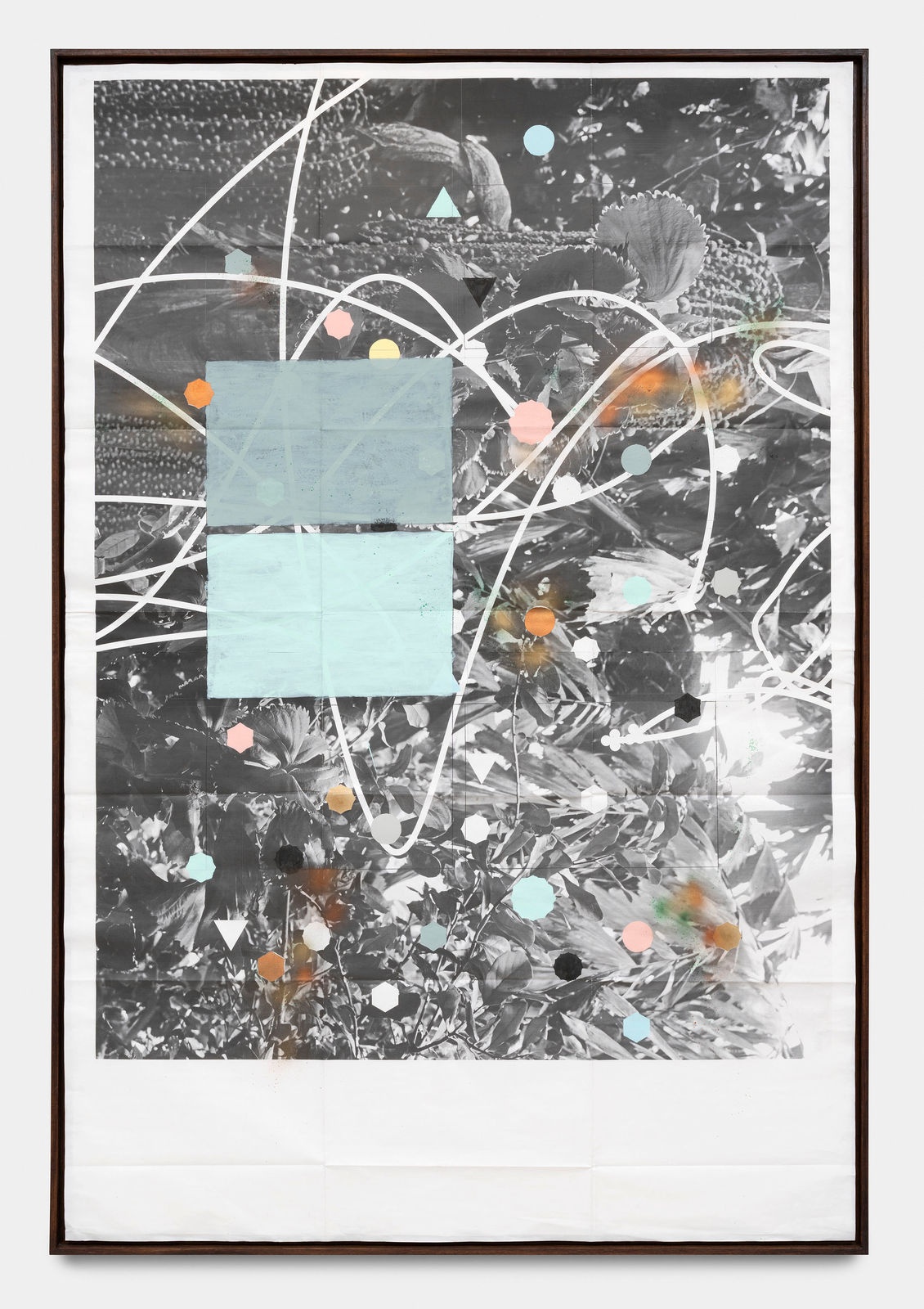 Adler Guerrier, Untitled (Place marked with an impulse, found to be held within the fold) i, 2017