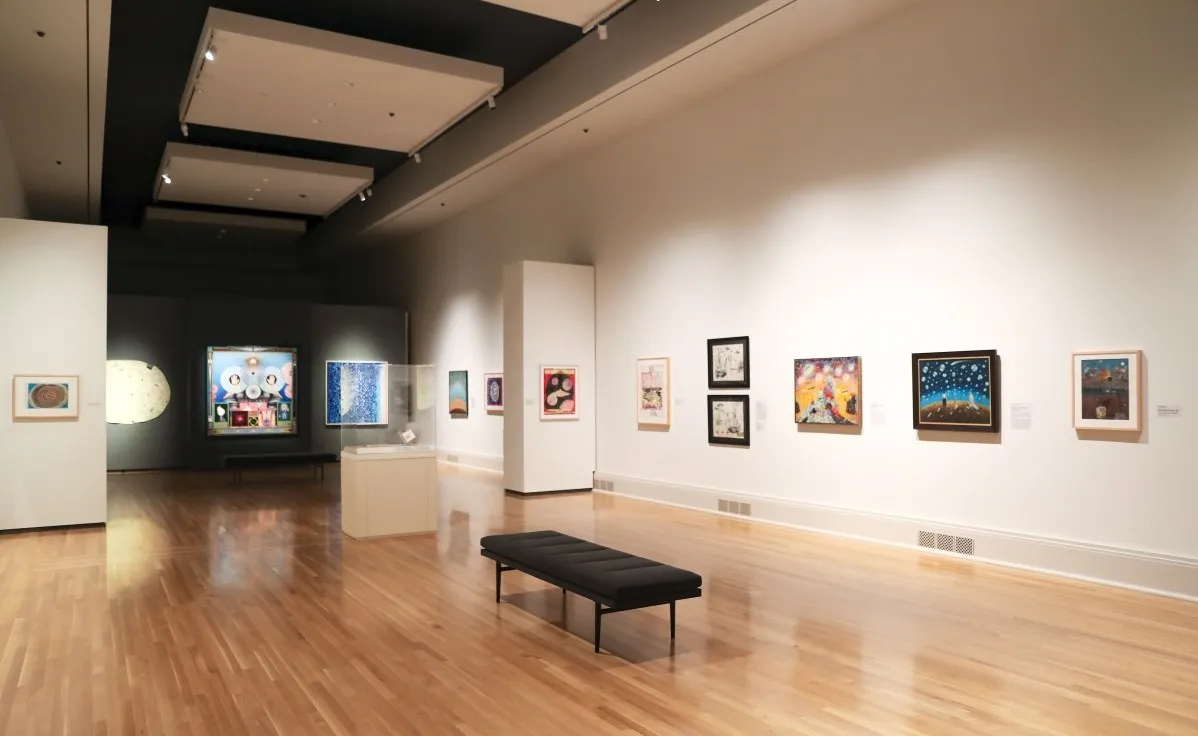 Paul Laffoley, 2023. Supernatural America, Minneapolis Institute of Art