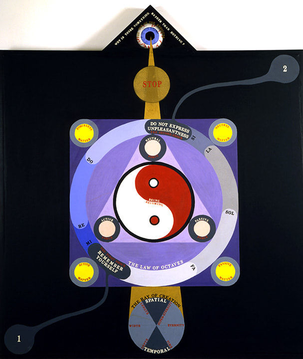 Paul Laffoley, Why is there something rather than nothing?, 1964