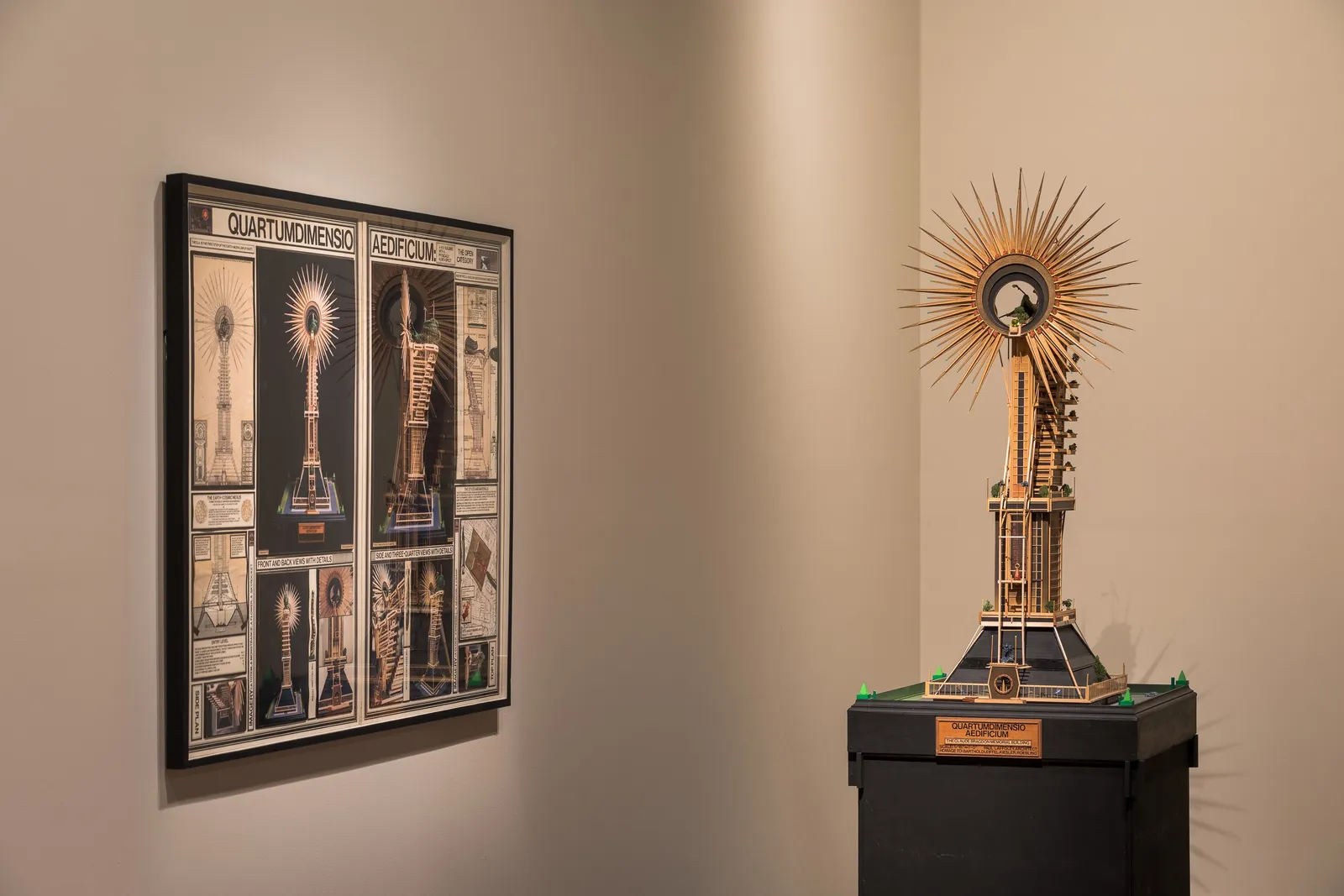 Paul Laffoley, 2018. Museum of Old and New Art, Tasmania