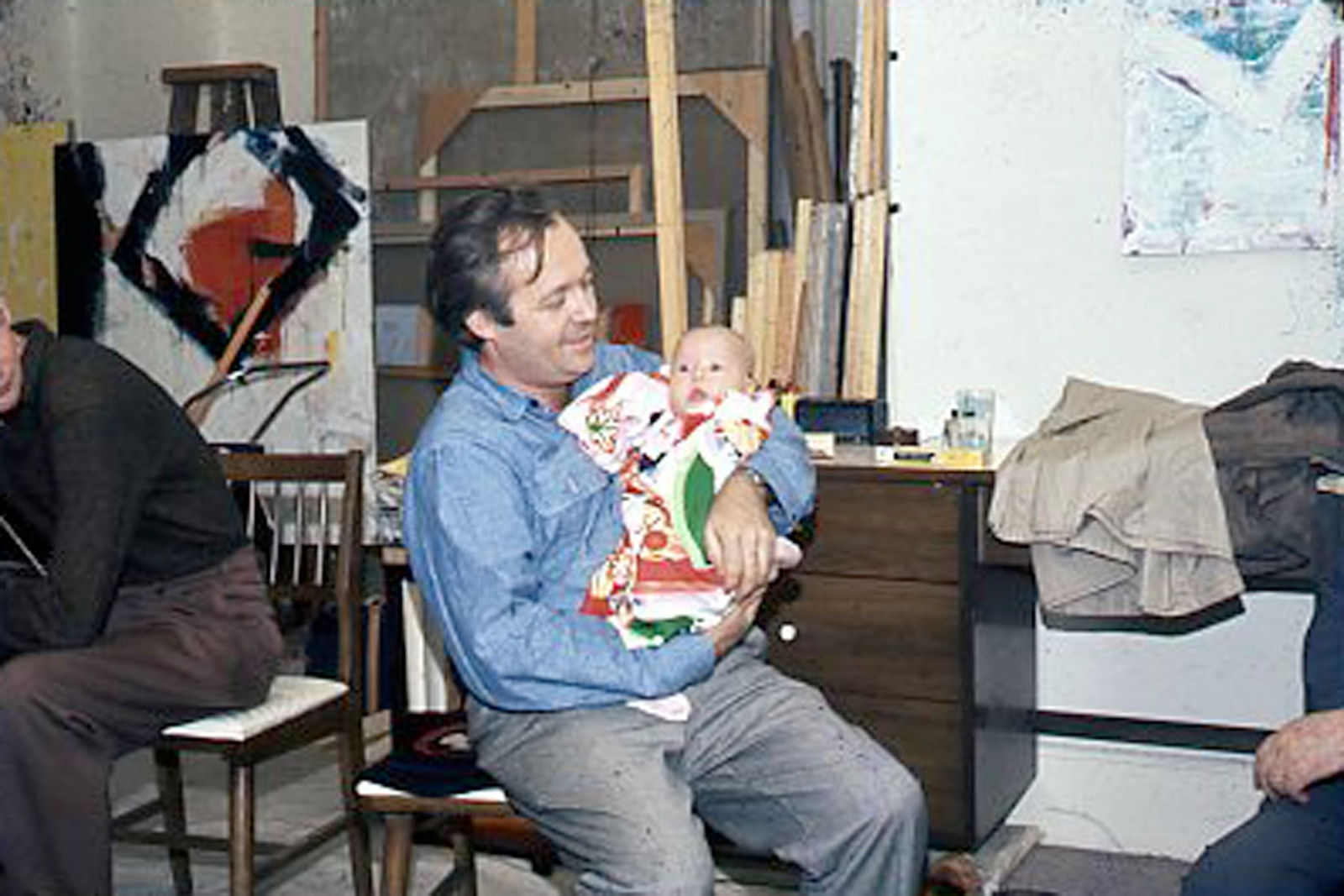 Teruko Yokoi, 1959. Sam with Kayo