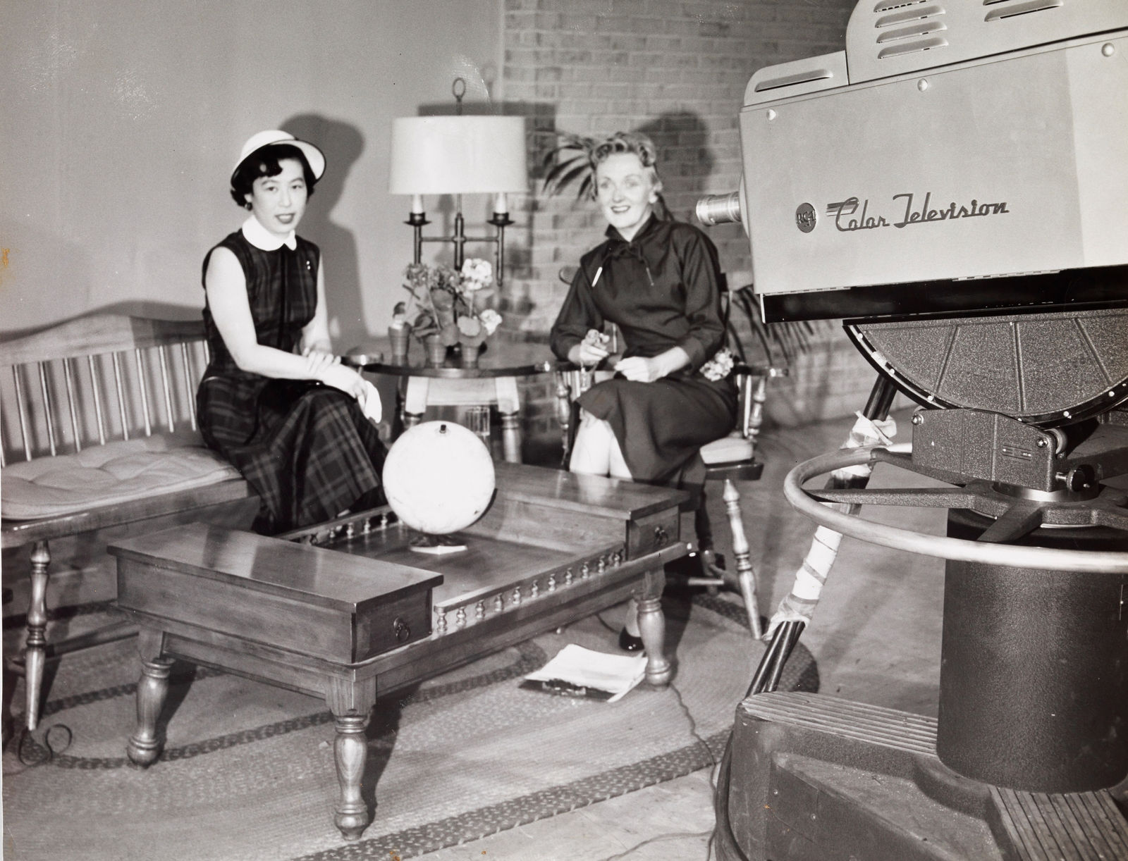 Teruko Yokoi, 1955. Interview on San Francisco TV