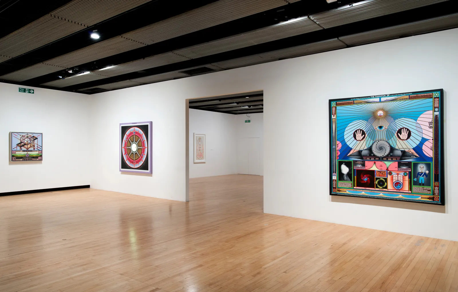 Paul Laffoley, 2013. Hayward Gallery, London