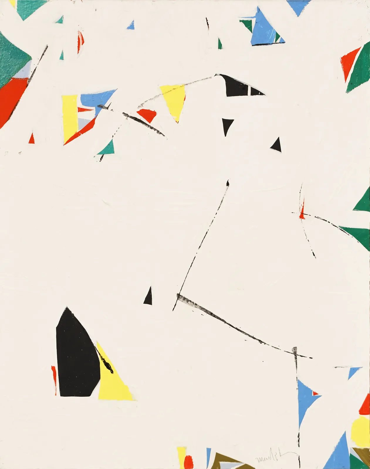 Beatrice Mandelman, Banner (80-P02), C. 1980s