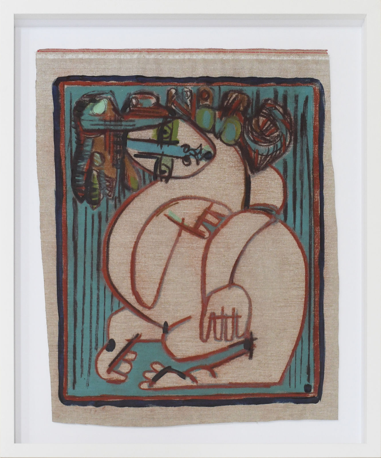 America Martin figure painting