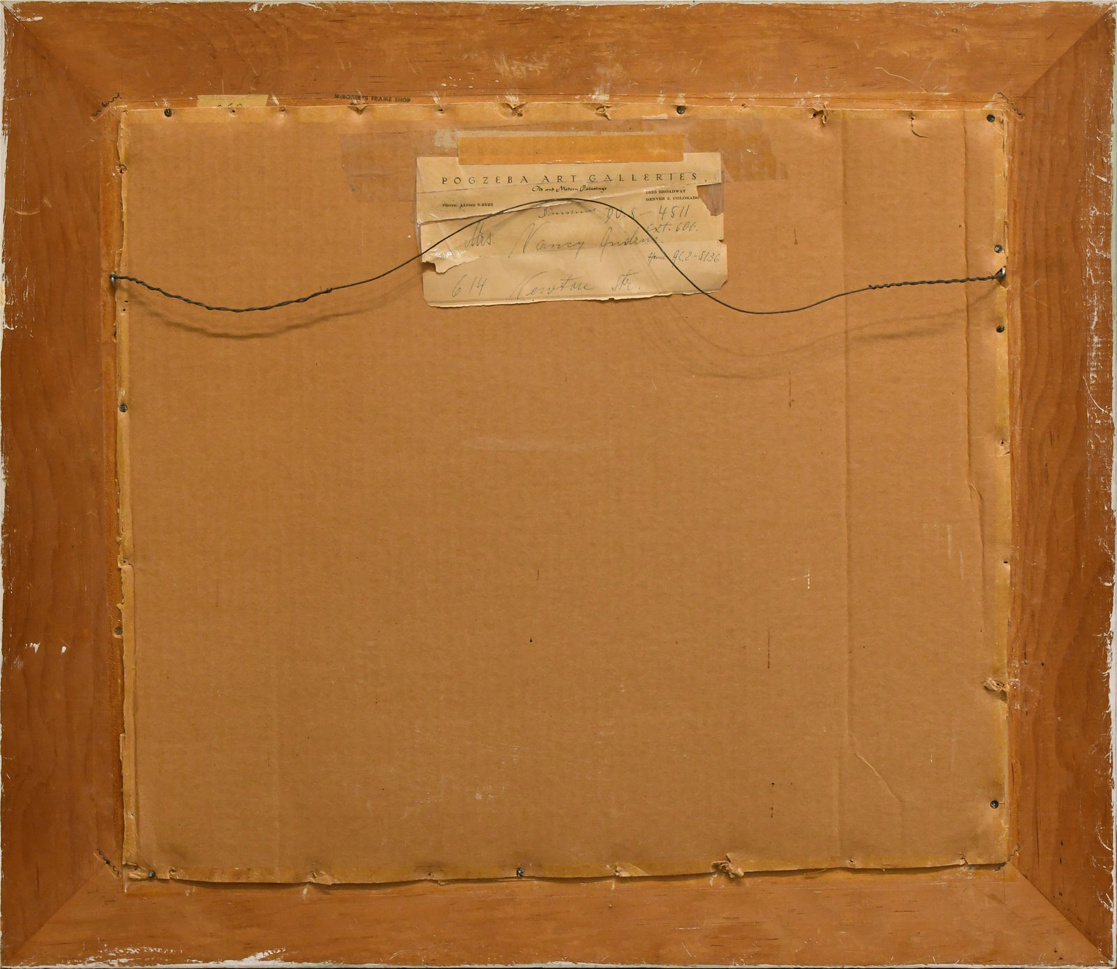 abstract oil painting by Earl Stroh