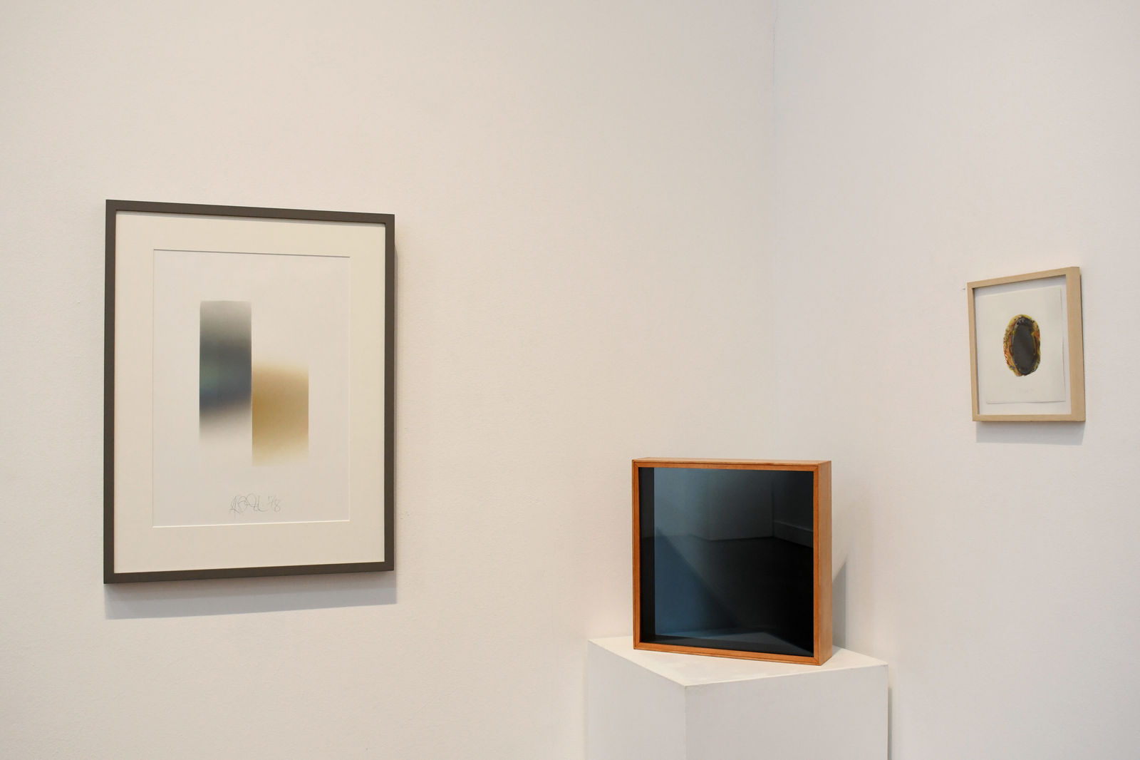 vapor drawing by Larry Bell