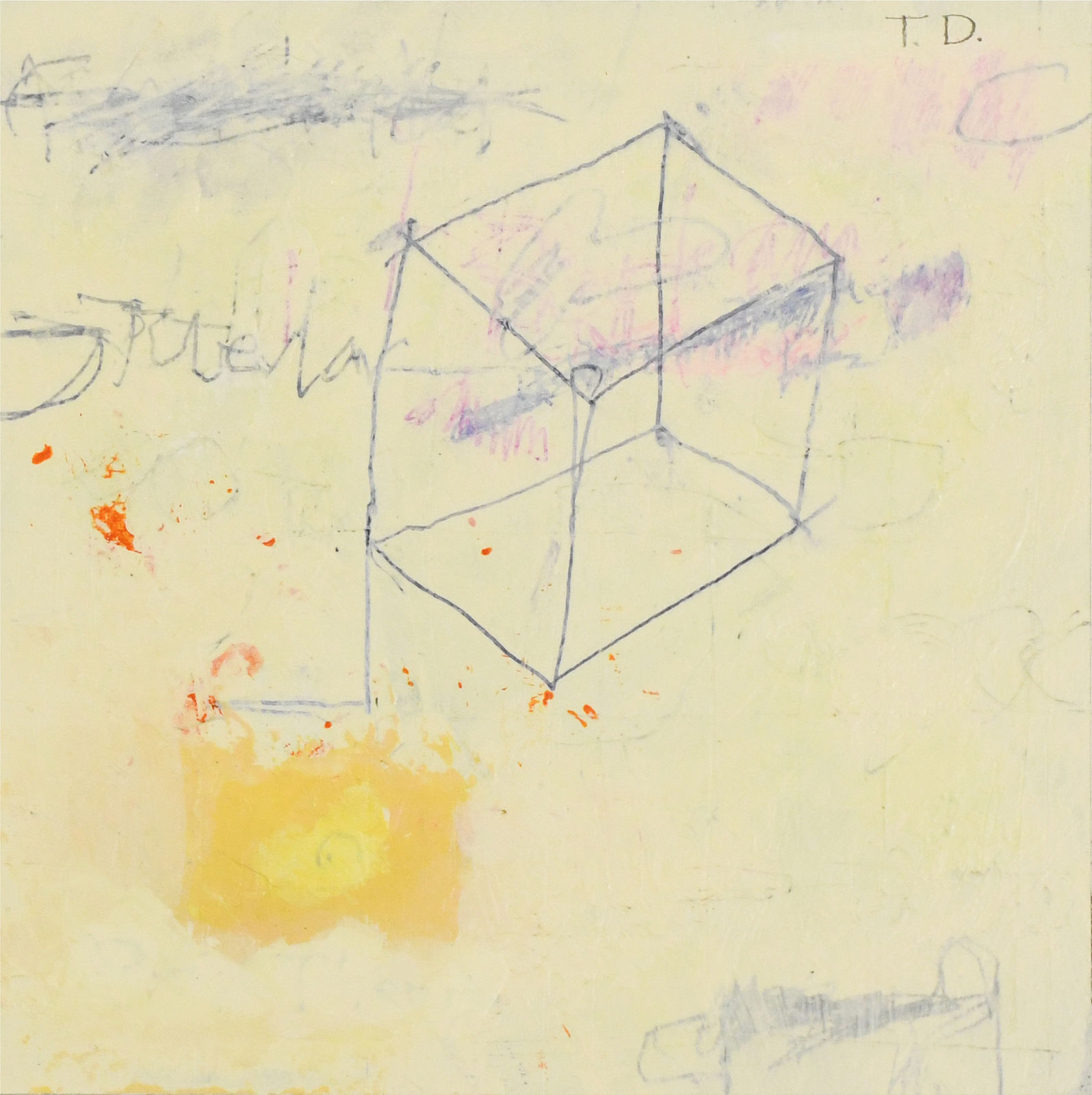 Tom Dixon, grid graffito #5, 2024