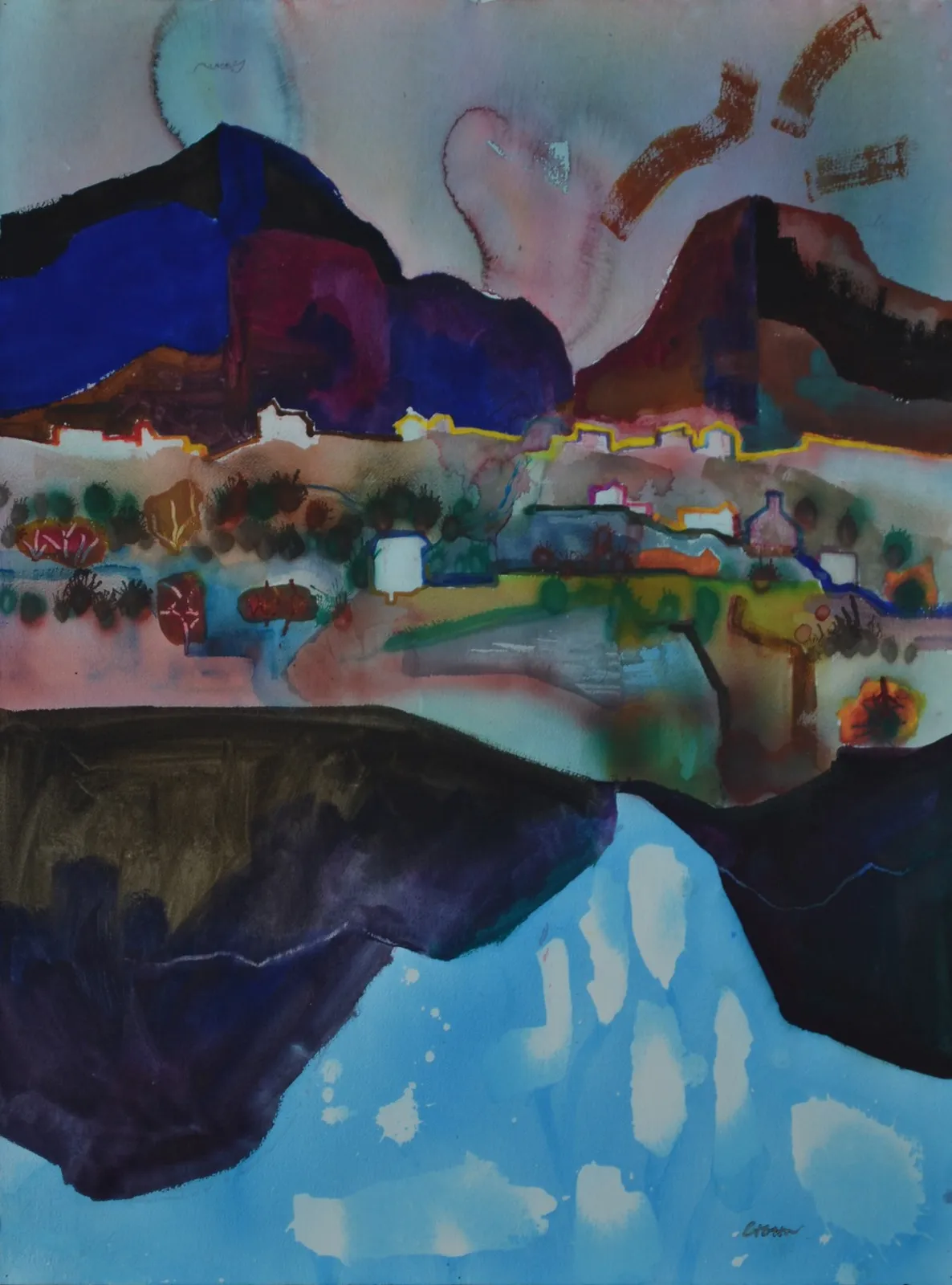 painting by Keith Crown