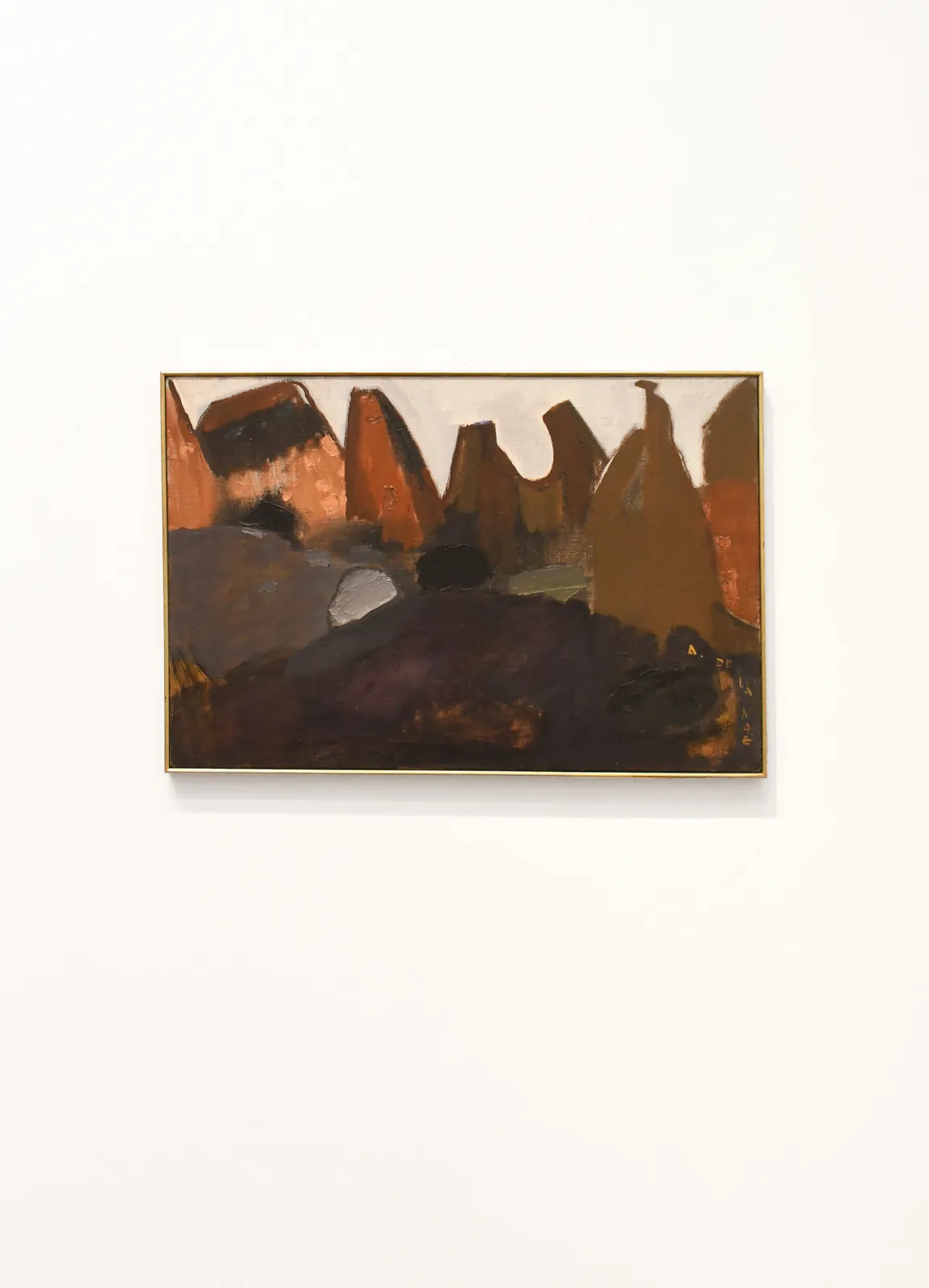 abstract painting by Adeine de la Noe