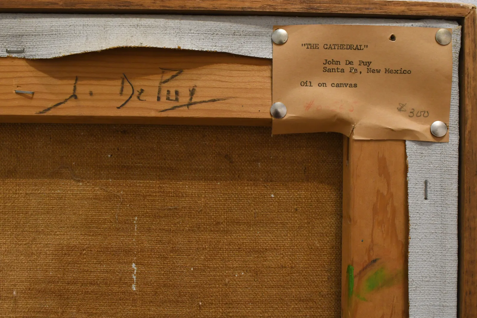 oil painting by John De Puy