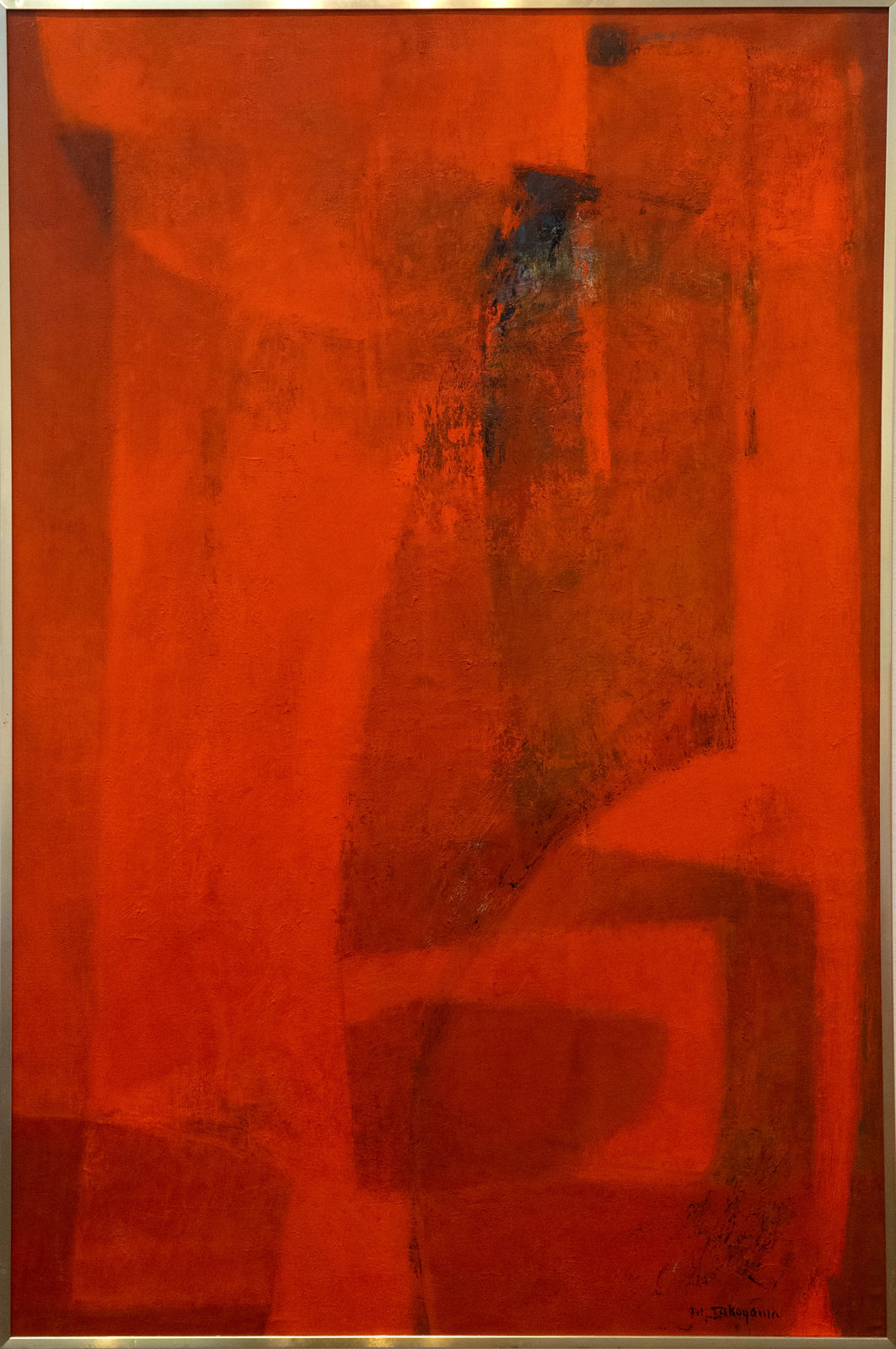 Michio Takayama, Composition in Red