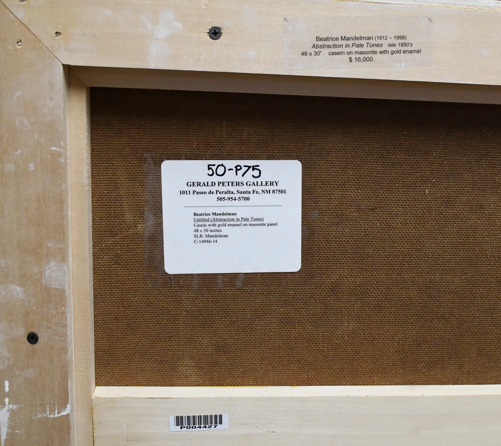 abstract painting by Beatrice Mandelman