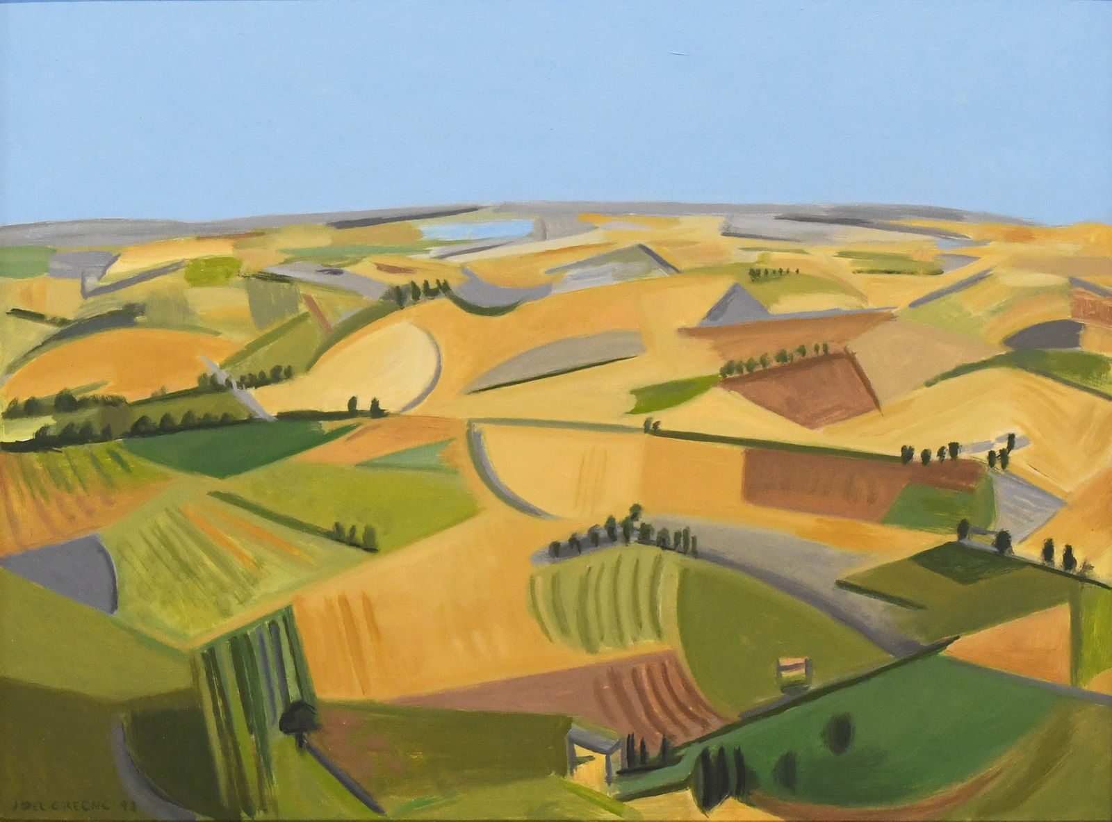 oil painting by Joel Greene