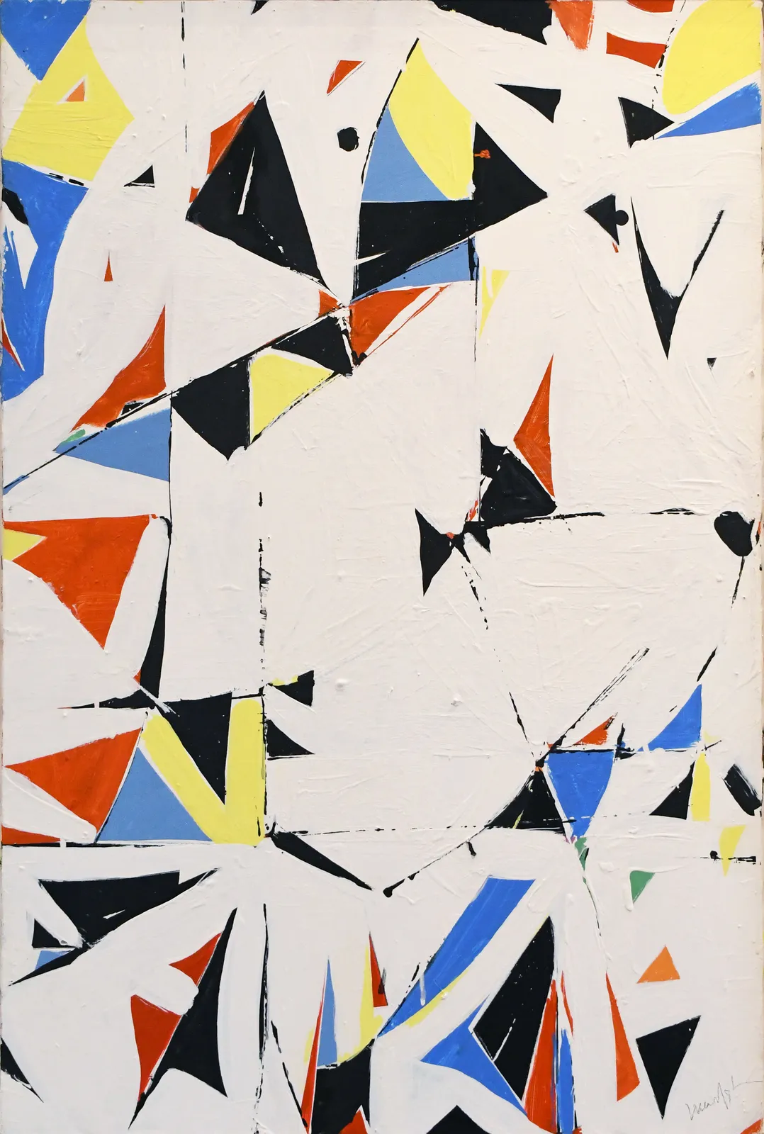 Beatrice Mandelman, Rift #6 (1234), c. 1986