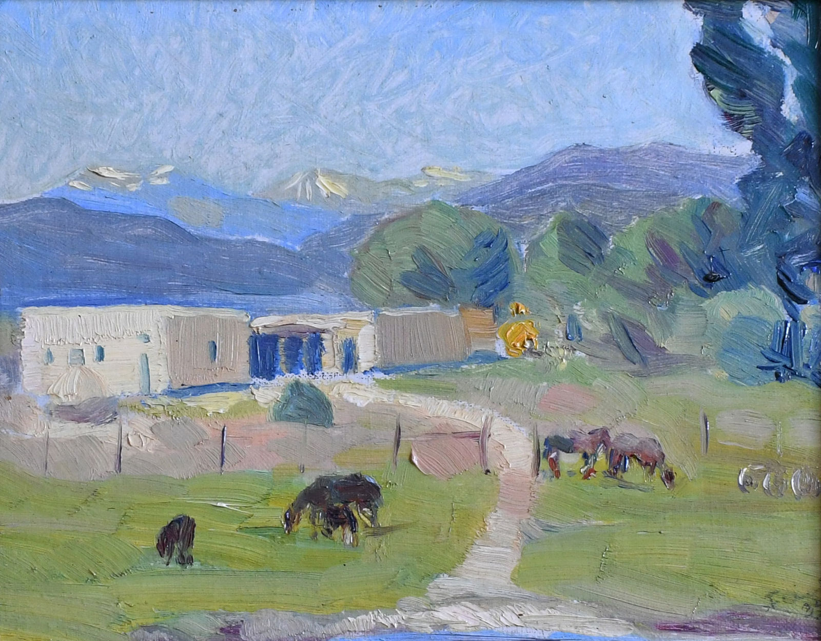 Joseph A. Fleck, Fields of San Lorenzo, 1934