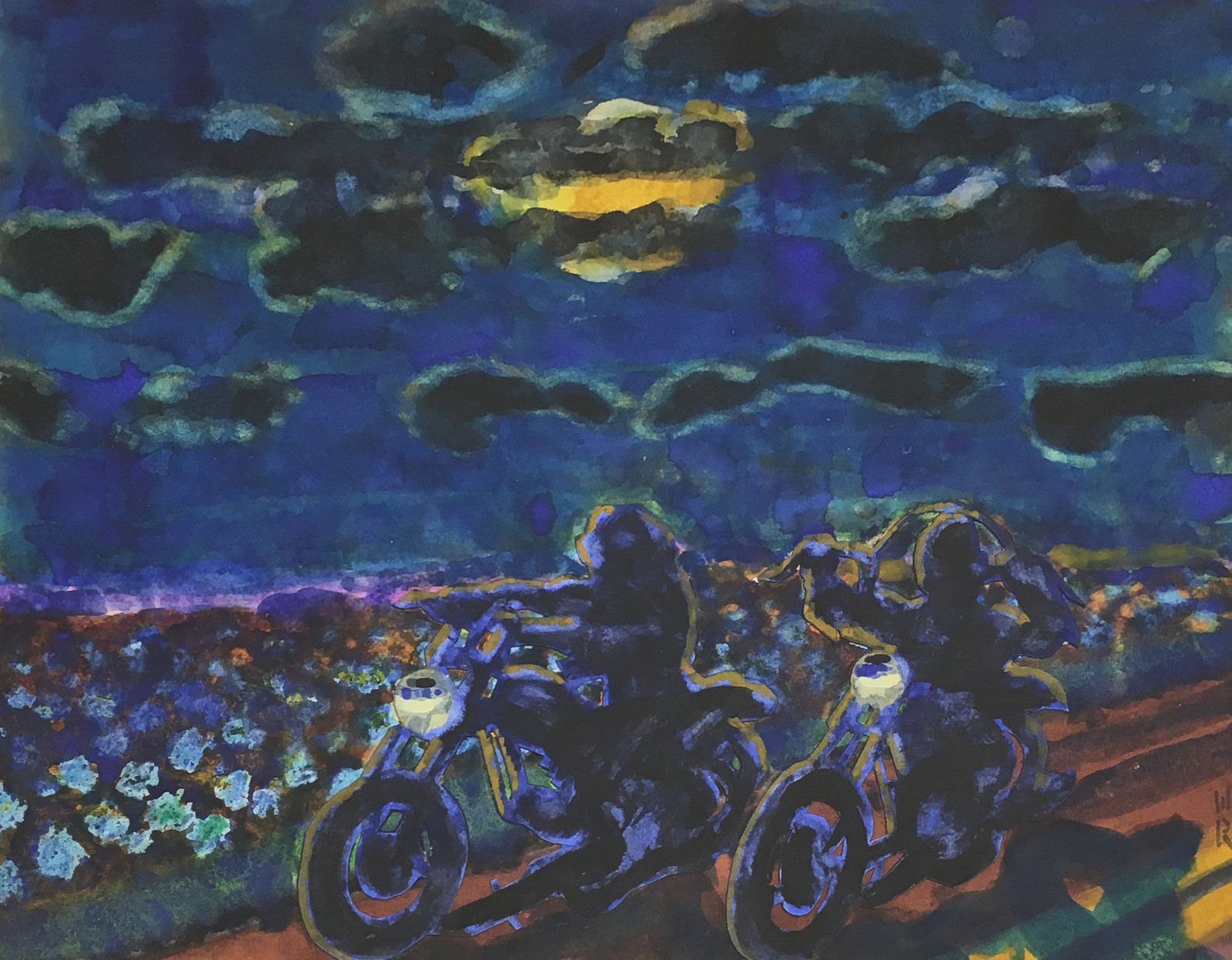 Wesley Rusnell, Under the Moon, 2007