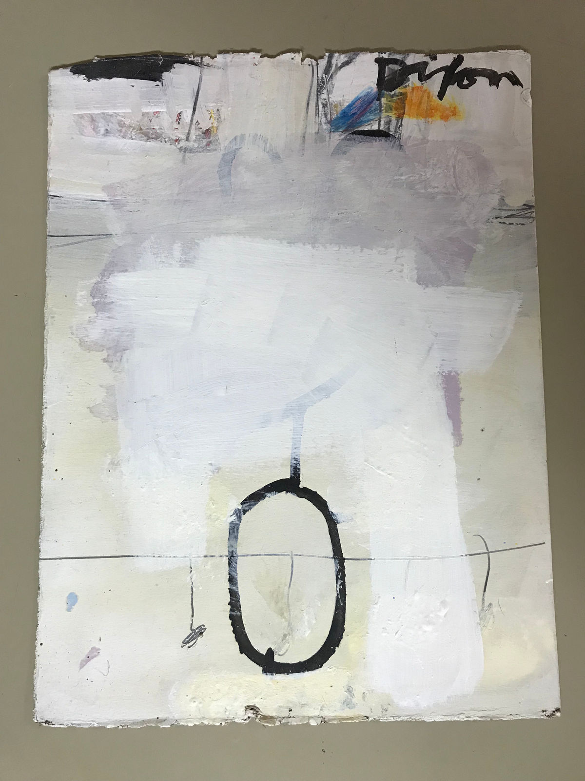 Tom Dixon, whiteout dog, 2017