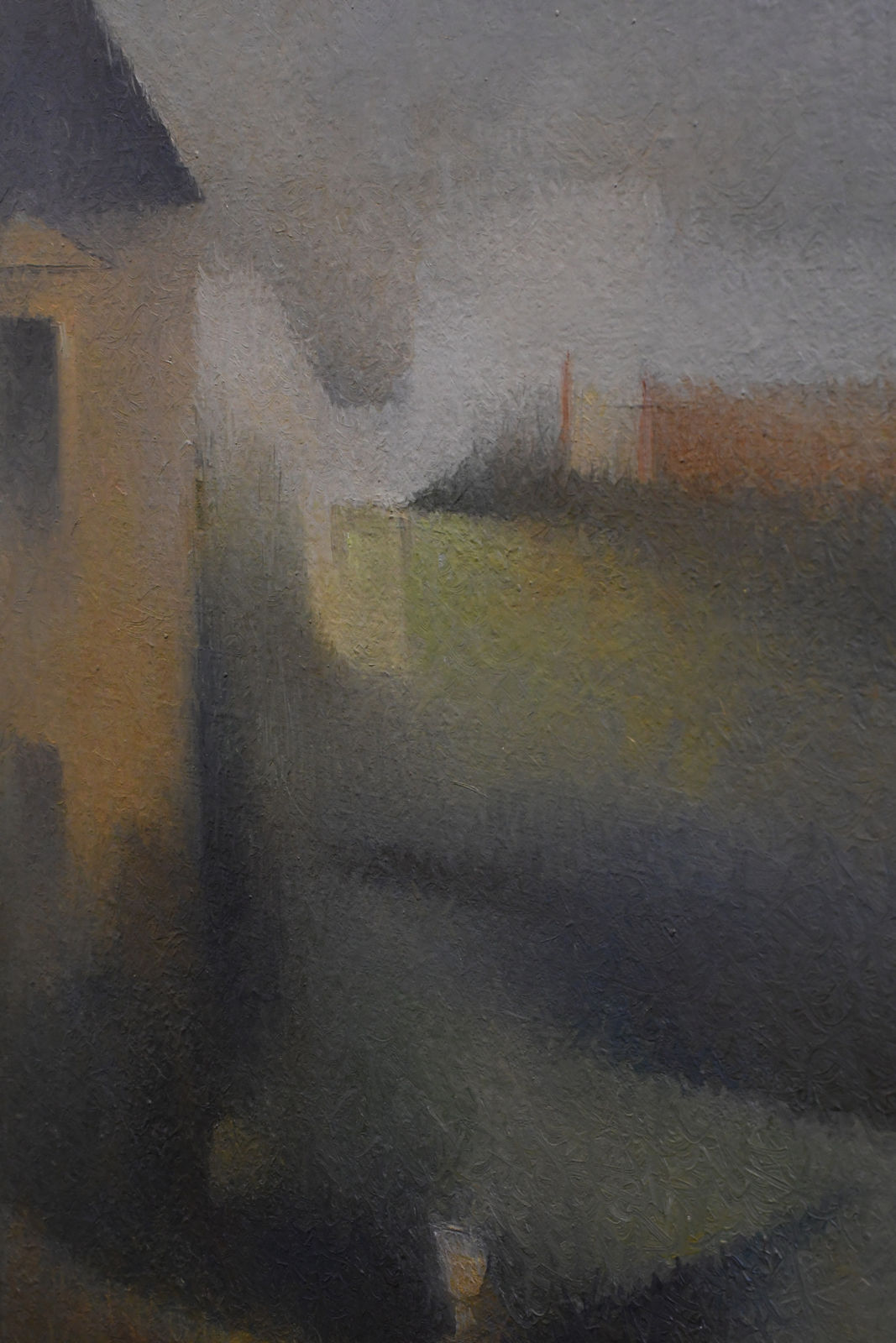 abstract oil painting by Earl Stroh