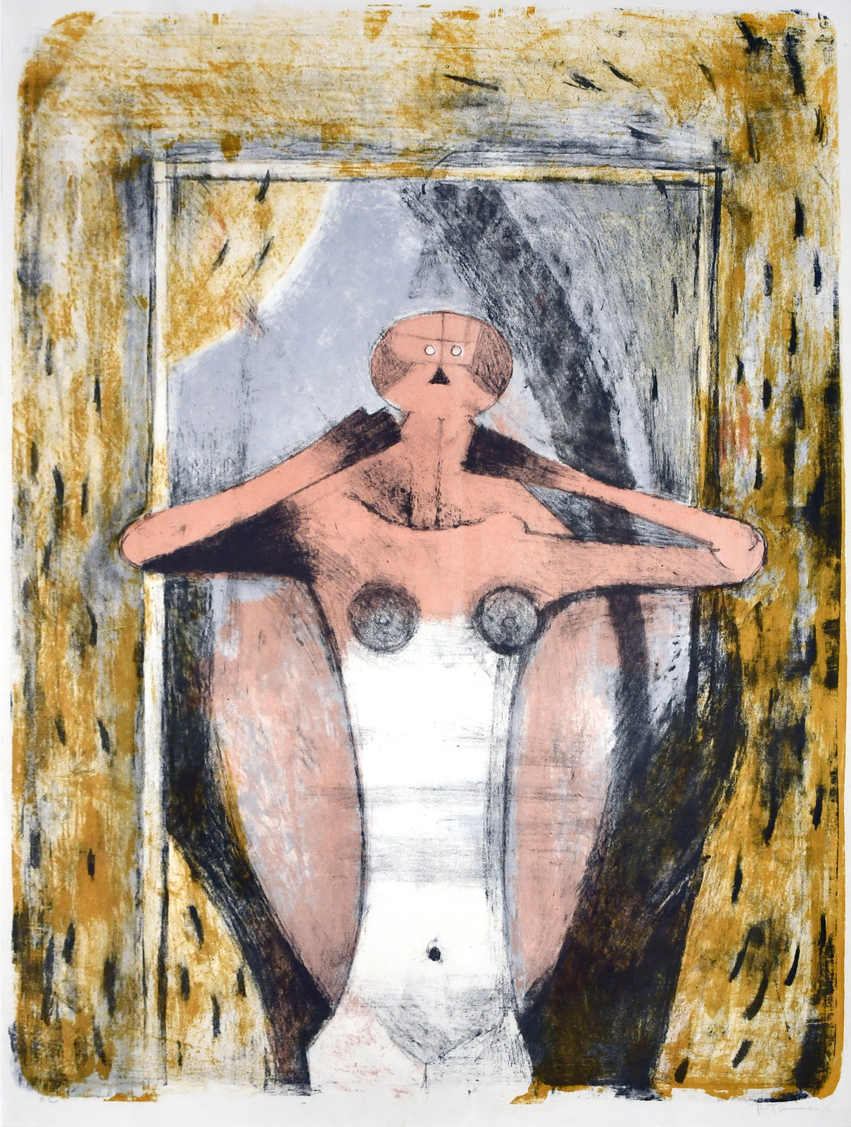 Rufino Tamayo, Torso of a Woman, 1969