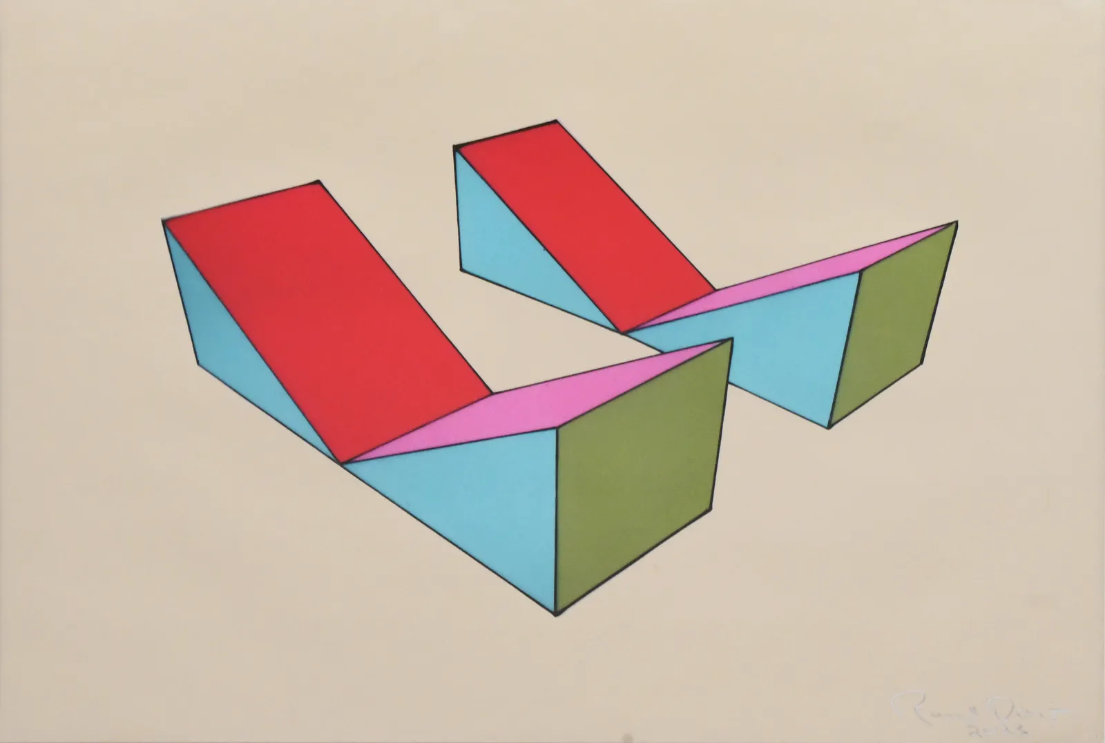 Davis pixeldust print