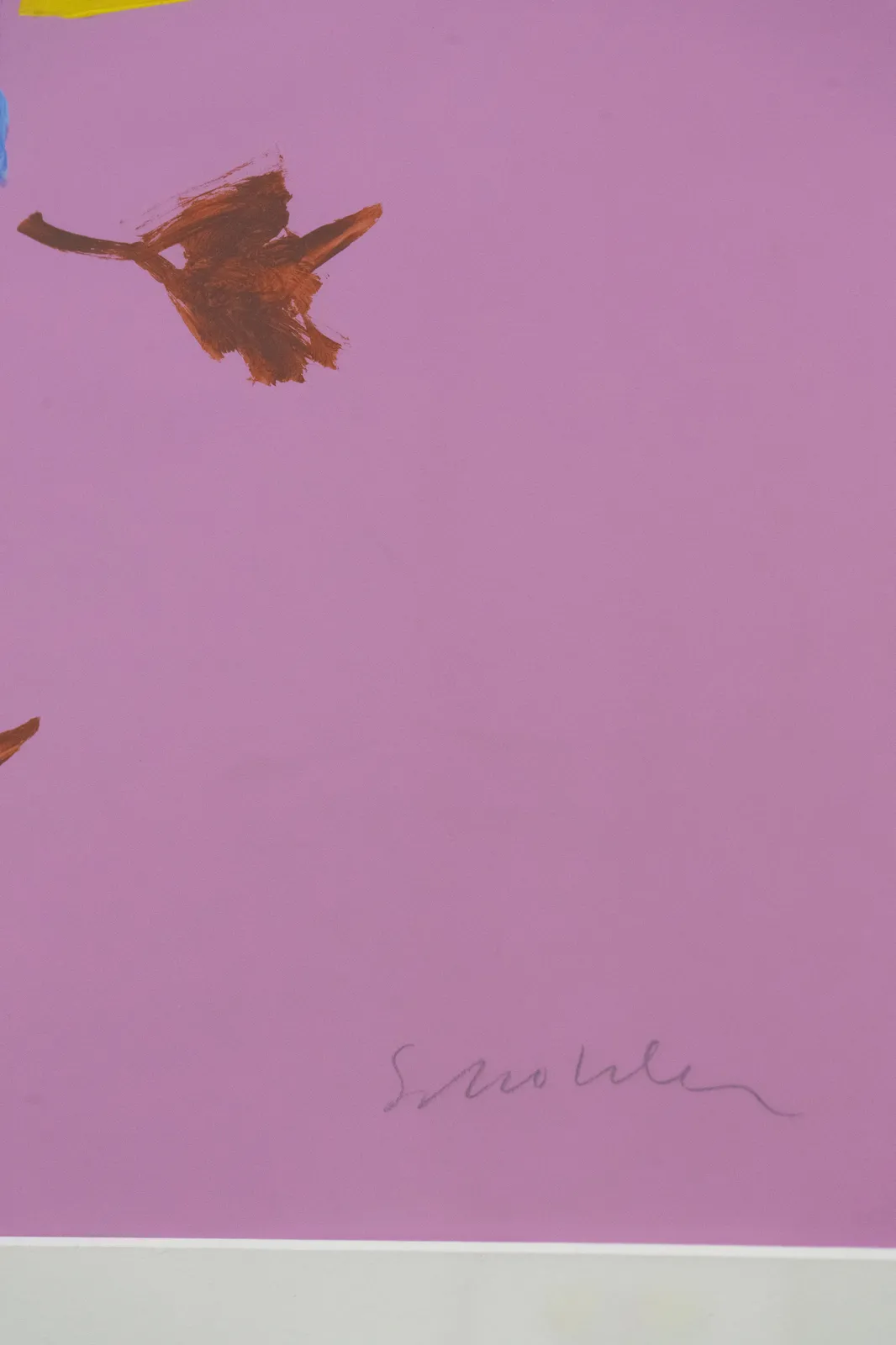 acrylic painting by Fritz Scholder