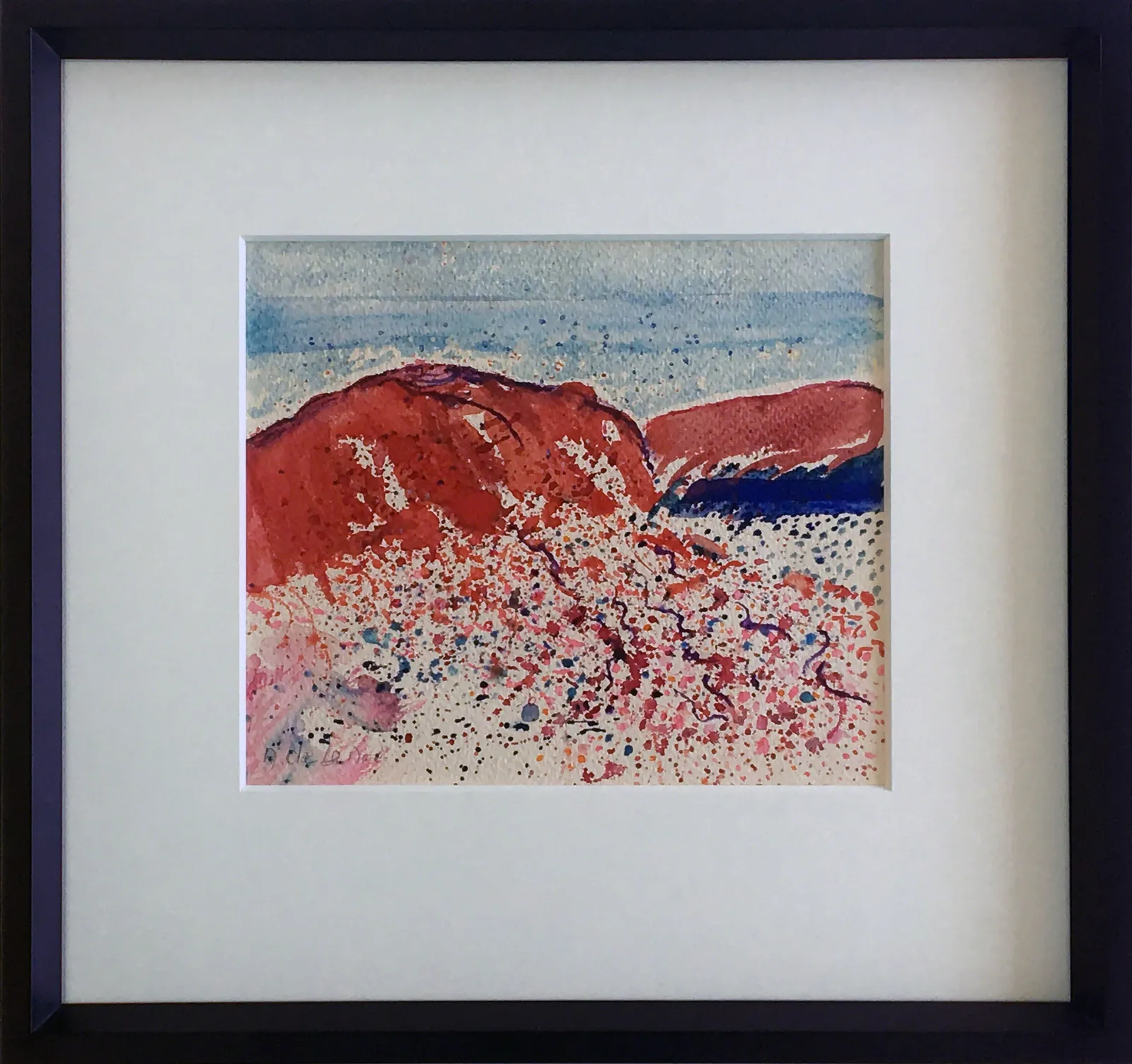 Adeïne de la Noë, Untitled Red Hills, Abiqui, ca. 1960s