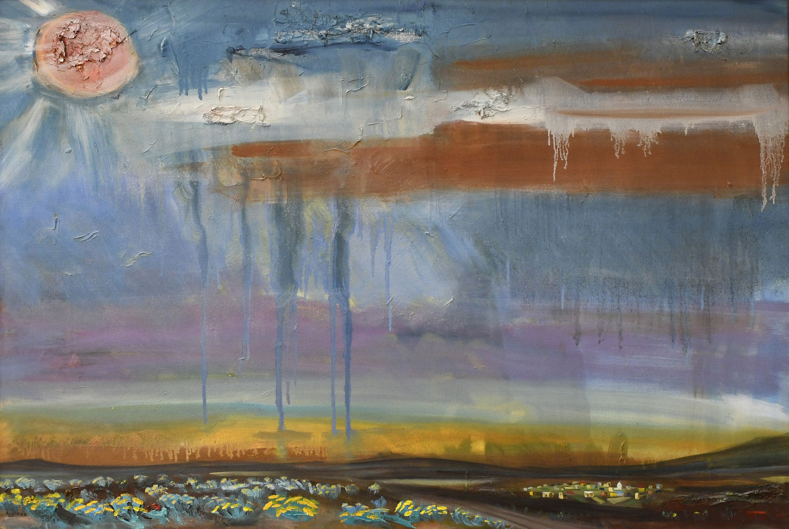 Eric Andrews, Village on the Mesa, 2004