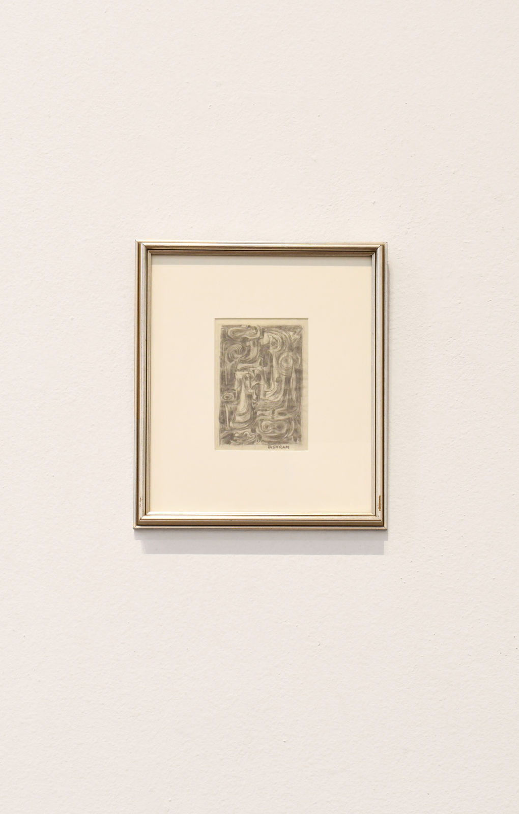 abstract drawing by Emil Bisttram