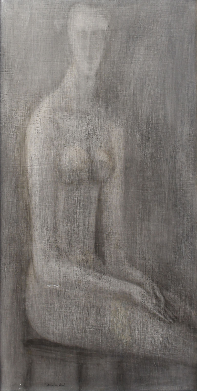 Bernadine Wood, Seated Woman #1, 1956