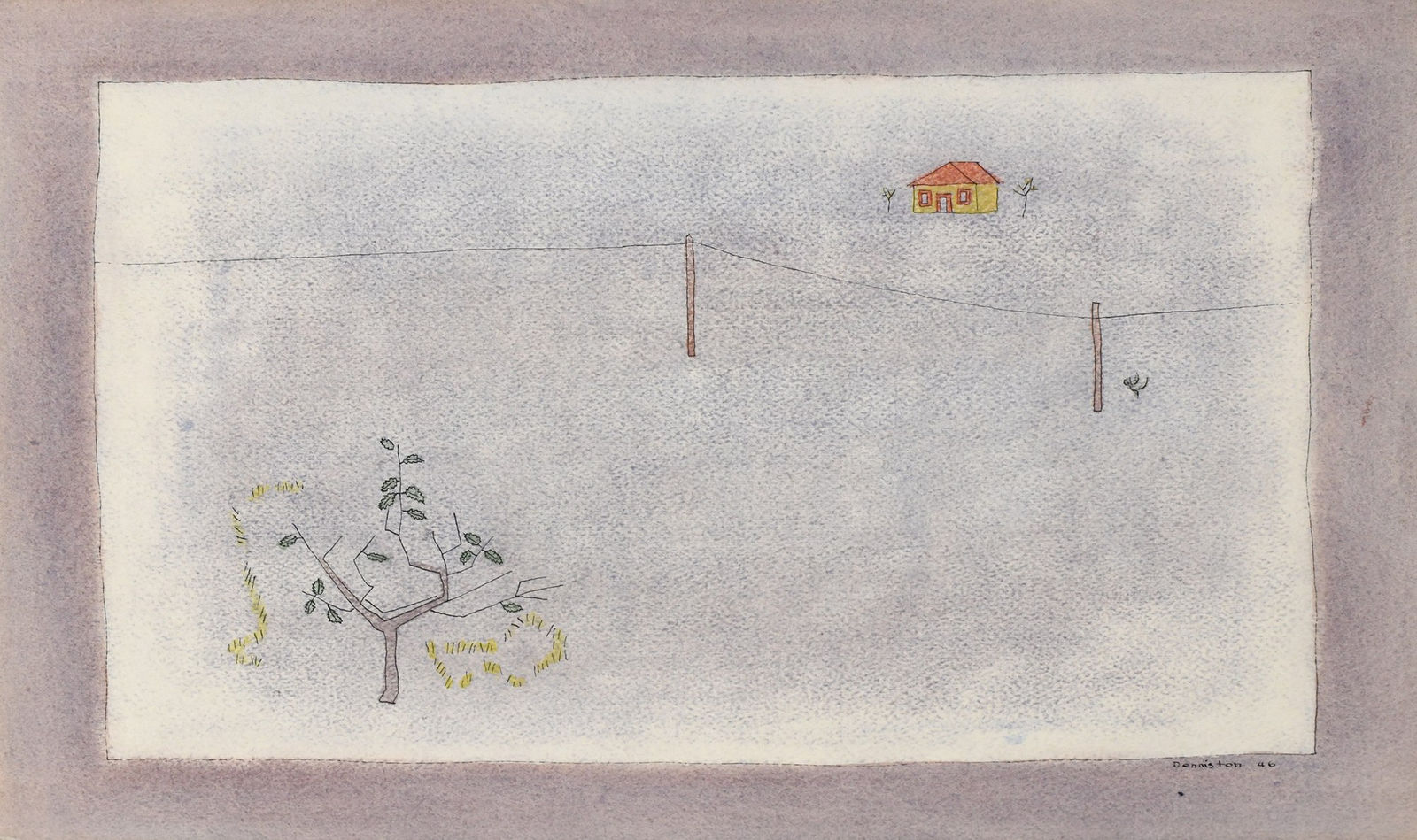 Douglas Denniston, Untitled (DD430), 1946