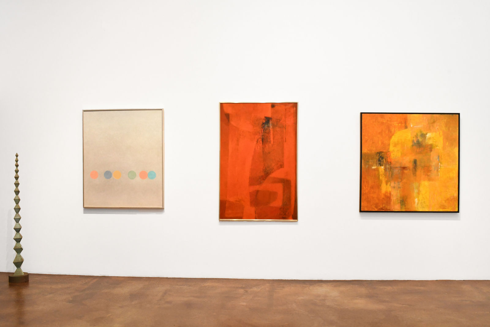 abstract oil painting by Michio Takayama