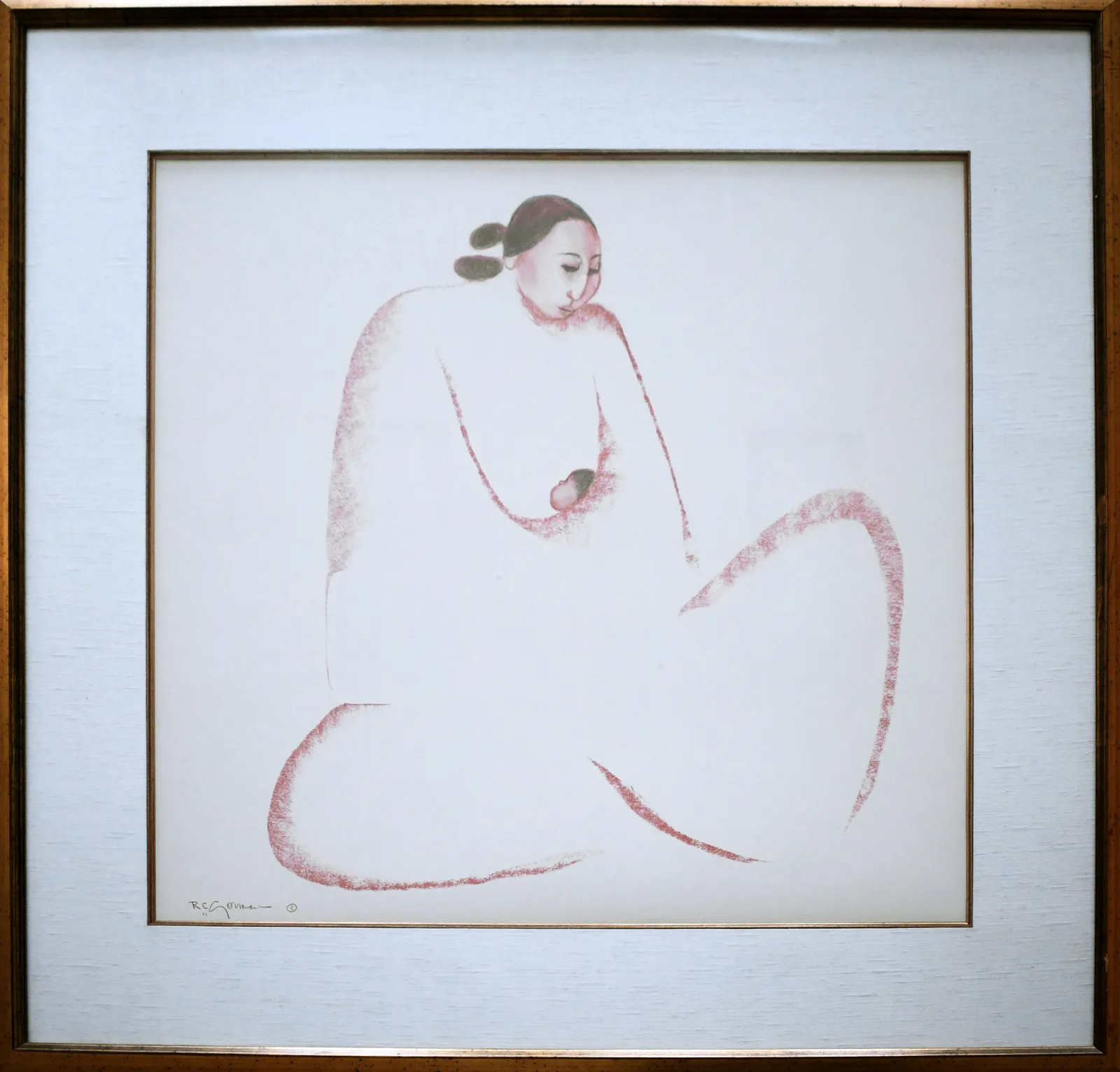 RC Gorman, Untitled (Mother and Child), c. 1980s