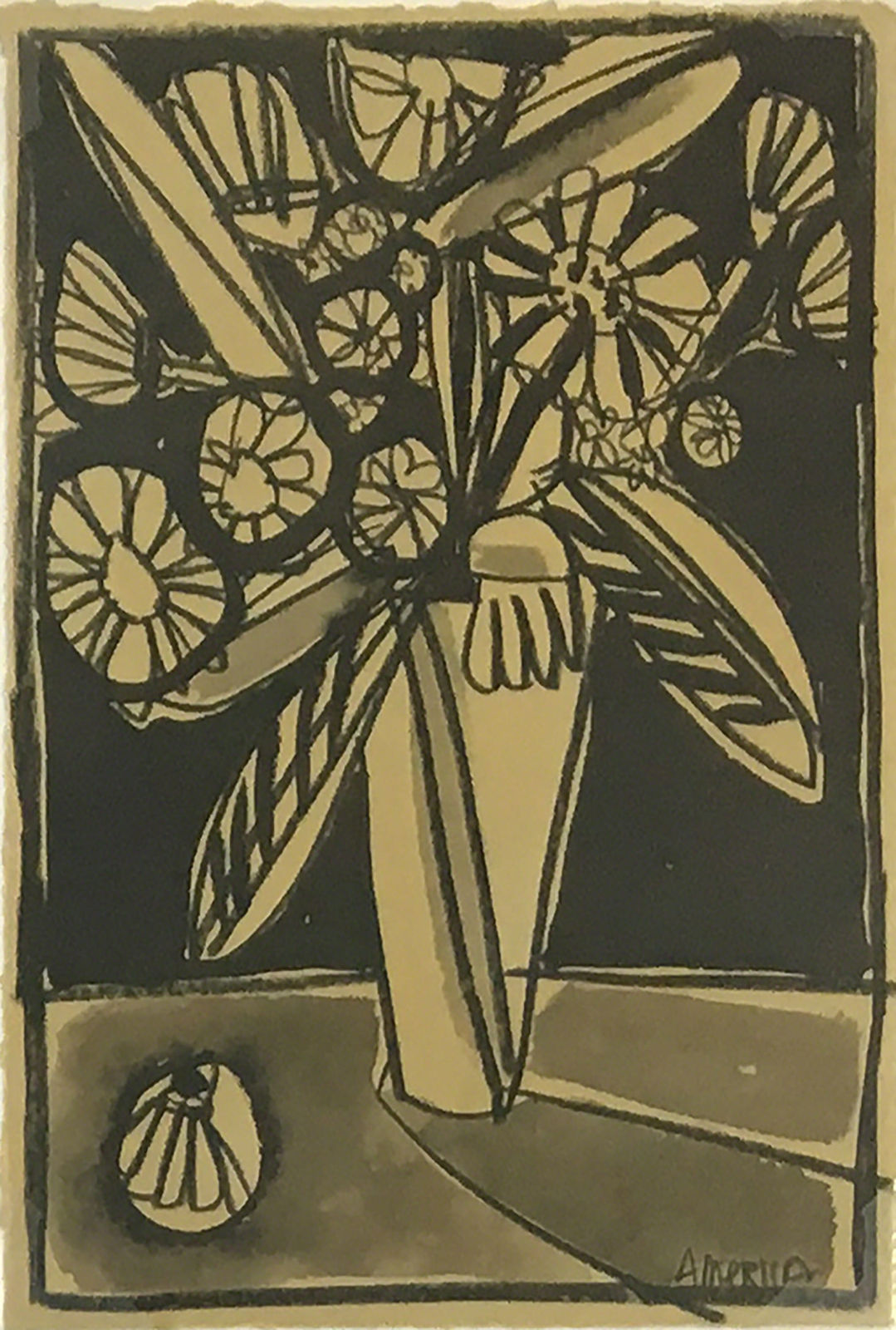 America Martin, Flowers & night, 2013