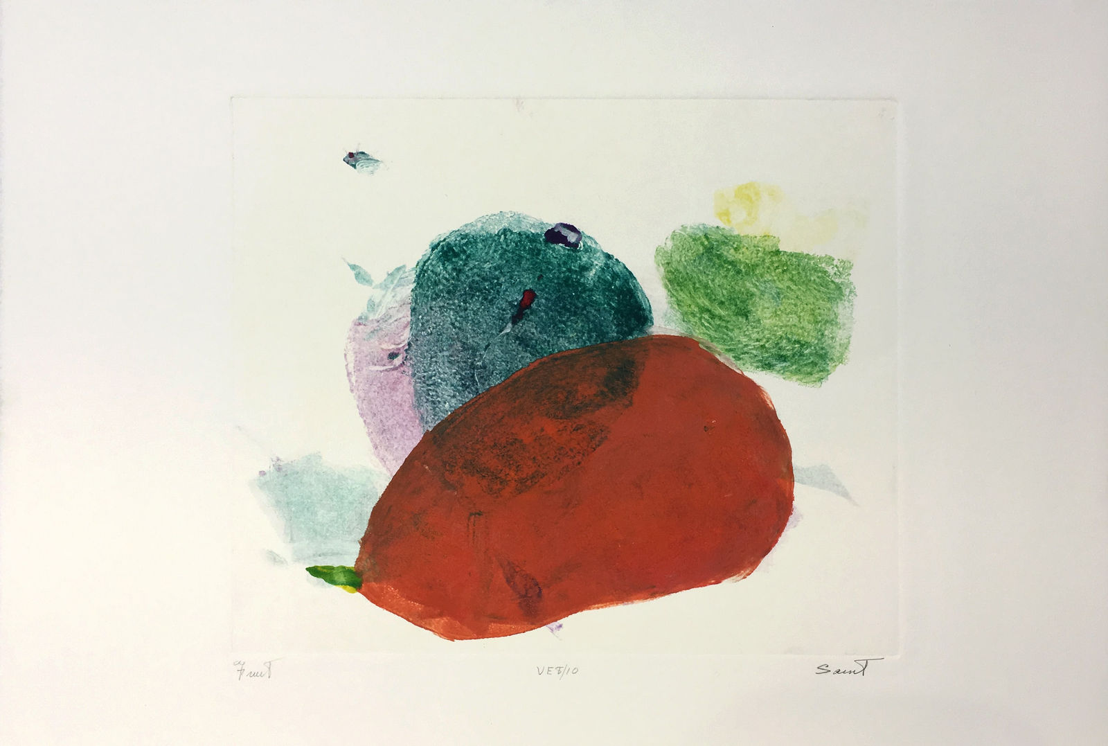 Ann Saint John Hawley, Fruit (red pair) ed. 8/10